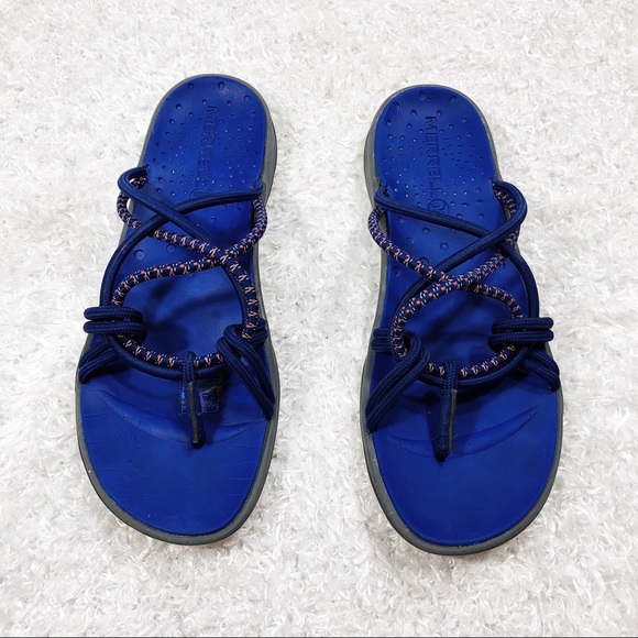 merrell blue sandals